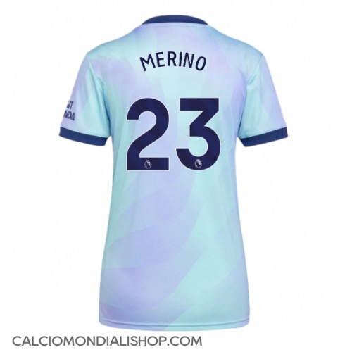 Maglie da calcio Arsenal Mikel Merino #23 Terza Maglia Femminile 2024-25 Manica Corta